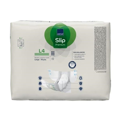 Abena® Slip Premium L4 Unisex Adult Incontinence Brief Large Disposable Heavy Absorbency (1218208_PK)