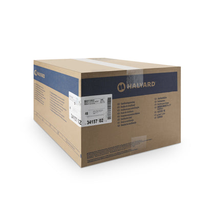 QUICK CHECK* H400 Sterilization Wrap White / Blue 45 X 45 Inch Dual Layer SMS Polypropylene Steam / EO Gas / Hydrogen Peroxide (825785_BG)