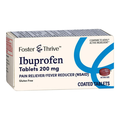 Foster & Thrive™ Pain Relief 200 mg Strength Ibuprofen Tablet 24 per Bottle (1238964_BT)