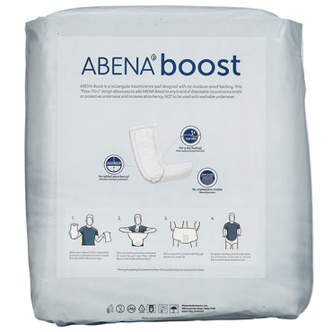 Abena™ Boost Booster Pad 6-1/4 X 24 Inch Moderate Absorbency Fluff / Polymer Core One Size Fits Most (1043530_CS)