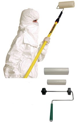 PolyTack Cleanroom Tacky Roller White Foam Disposable (1131964_EA)
