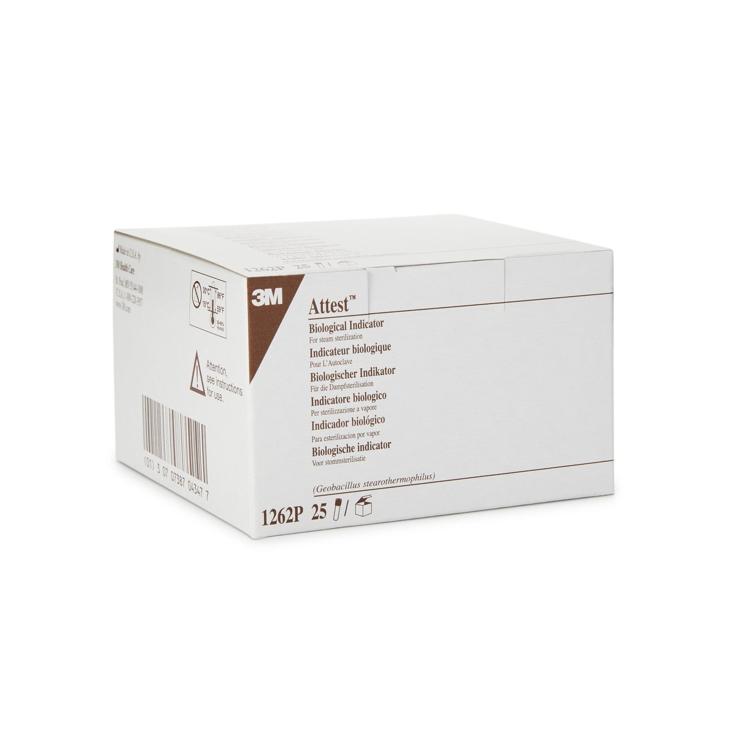 Attest™ Sterilization Biological Indicator Vial Steam (143644_CS)