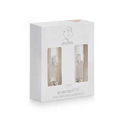 Medisystem Mini Ear Piercing Stud Surgical Stainless Steel Silver Ball Traditional Mount (950781_EA)