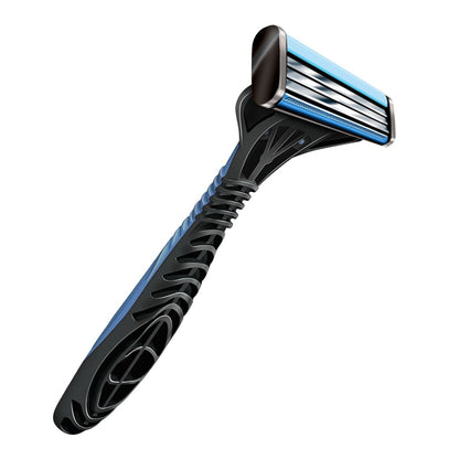 AccuThrive® Personal Razor with Lubricating Strip Single Edge Triple Blade NonSterile Reusable (1249031_CS)