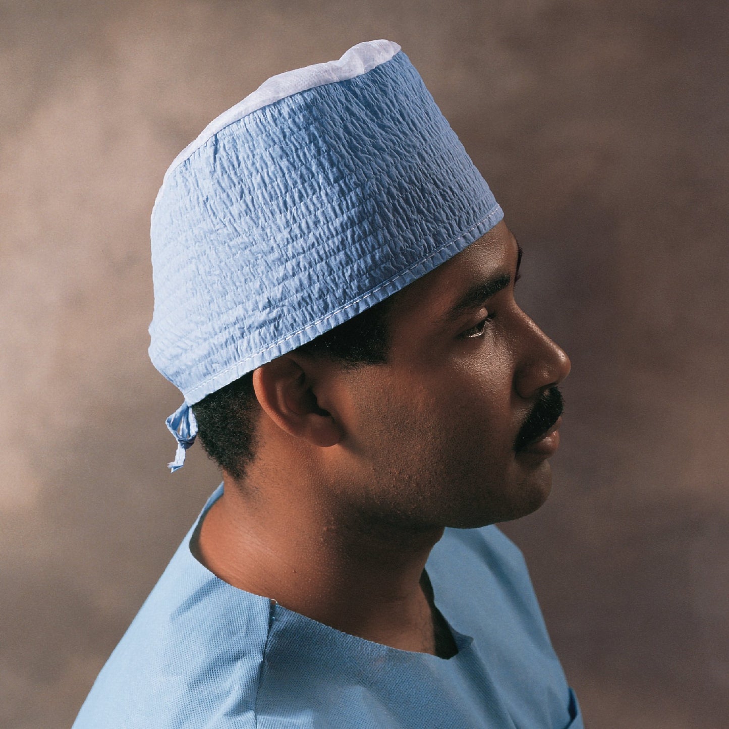 Halyard Surgeon Cap One Size Fits Most Blue Tie Closure (188621_CS)