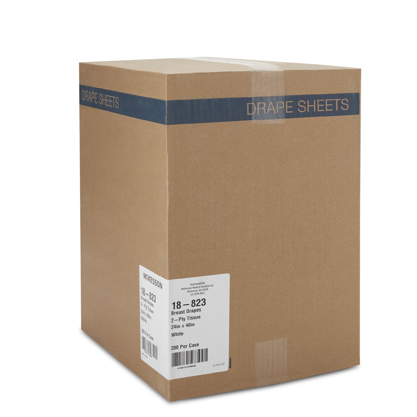 McKesson General Purpose Drape Breast Drape 24 W X 40 L Inch NonSterile (180616_CS)