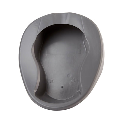 McKesson Pontoon Bedpan Graphite 2 Quart / 1893 mL (1028131_EA)