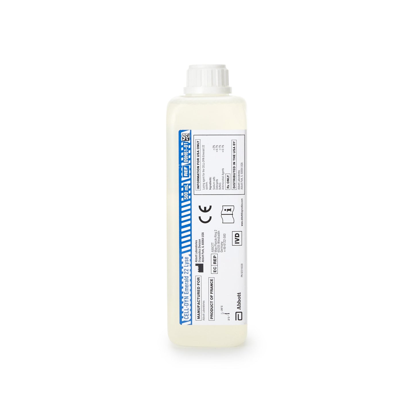 Cell-Dyn® Emerald Hematology Reagent Lysing Reagent For Cell-Dyn Emerald 22 Hematology Analyzer (1015083_EA)