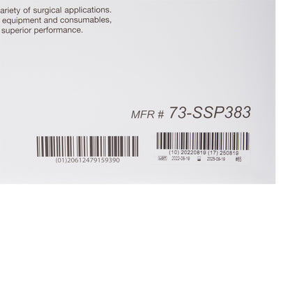 McKesson Argent™ Sure-Check® Sterilization Pouch Ethylene Oxide (EO) Gas / Steam 7-1/2 X 13 Inch Transparent / Blue Self Seal Paper / Film (524881_CS)