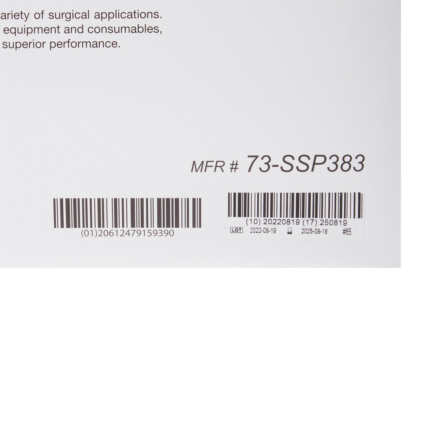 McKesson Argent™ Sure-Check® Sterilization Pouch Ethylene Oxide (EO) Gas / Steam 7-1/2 X 13 Inch Transparent / Blue Self Seal Paper / Film (524881_BX)