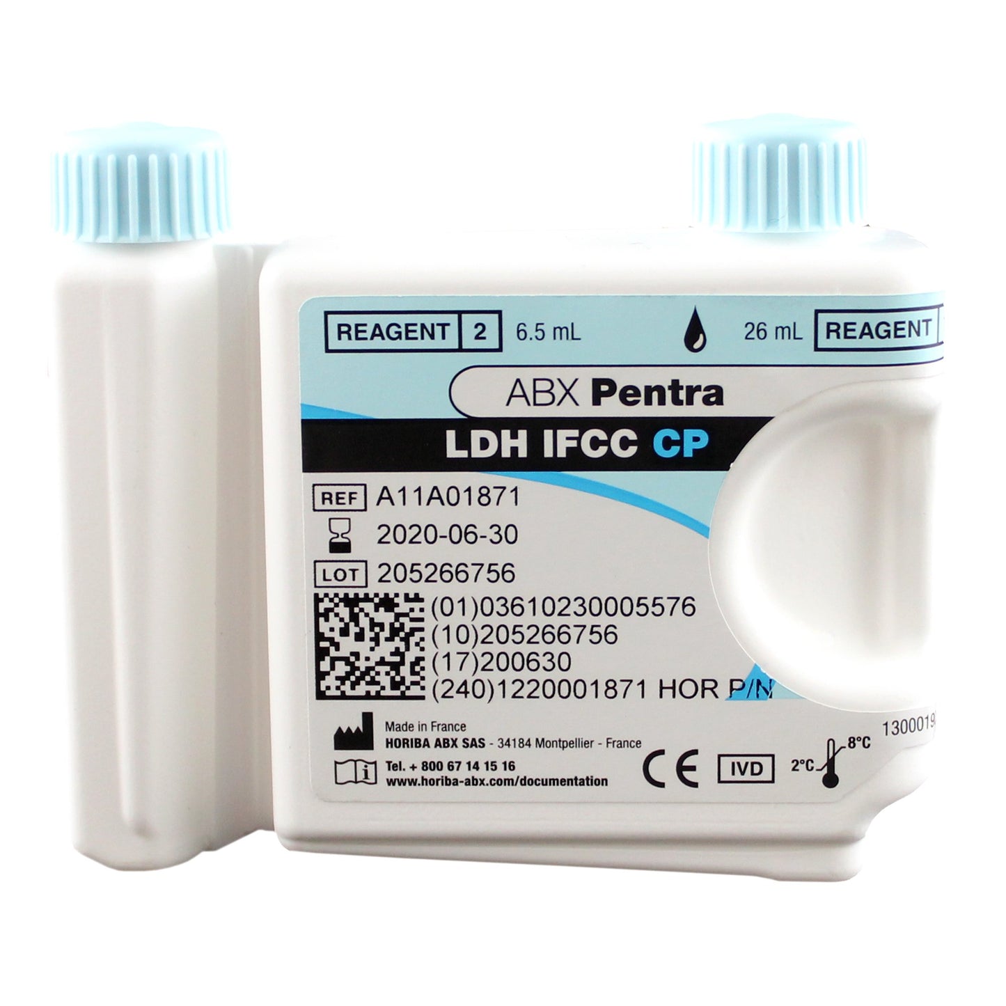 ABX Pentra™ General Chemistry Reagent Lactate Dehydrogenase (LDH) For ABX Pentra 400 Clinical Chemistry Analyzer 125 Tests (721541_EA)