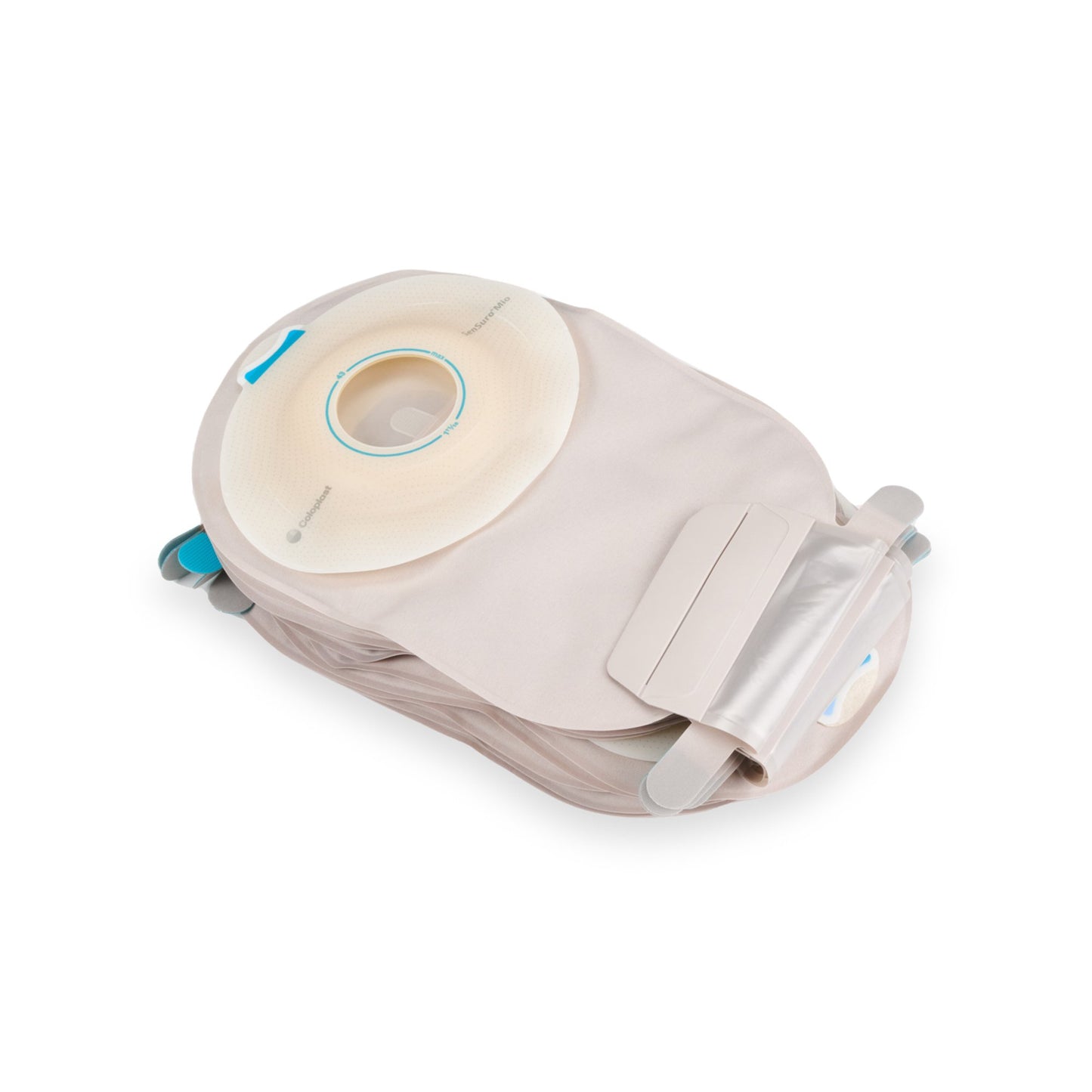SenSura® Mio Convex Ostomy Pouch One-Piece System 11 Inch Length, Maxi Convex Light, Pre-Cut 1-1/2 Inch Stoma Drainable (1004611_BX)