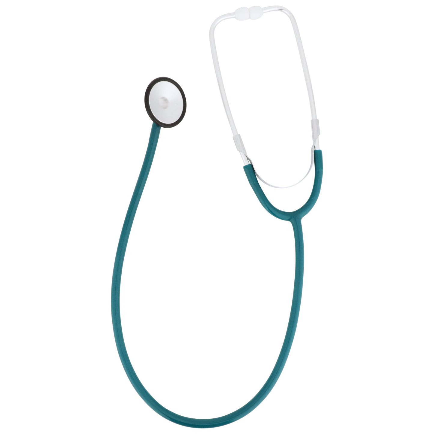 McKesson General Exam Stethoscope Teal Blue 1-Tube 21 Inch Tube Single Sided Chestpiece (363740_EA)