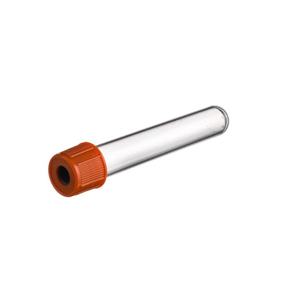 VACUETTE® Multiplex Secondary Tube Plain 5 mL Screw Cap Polypropylene Tube (847289_BG)
