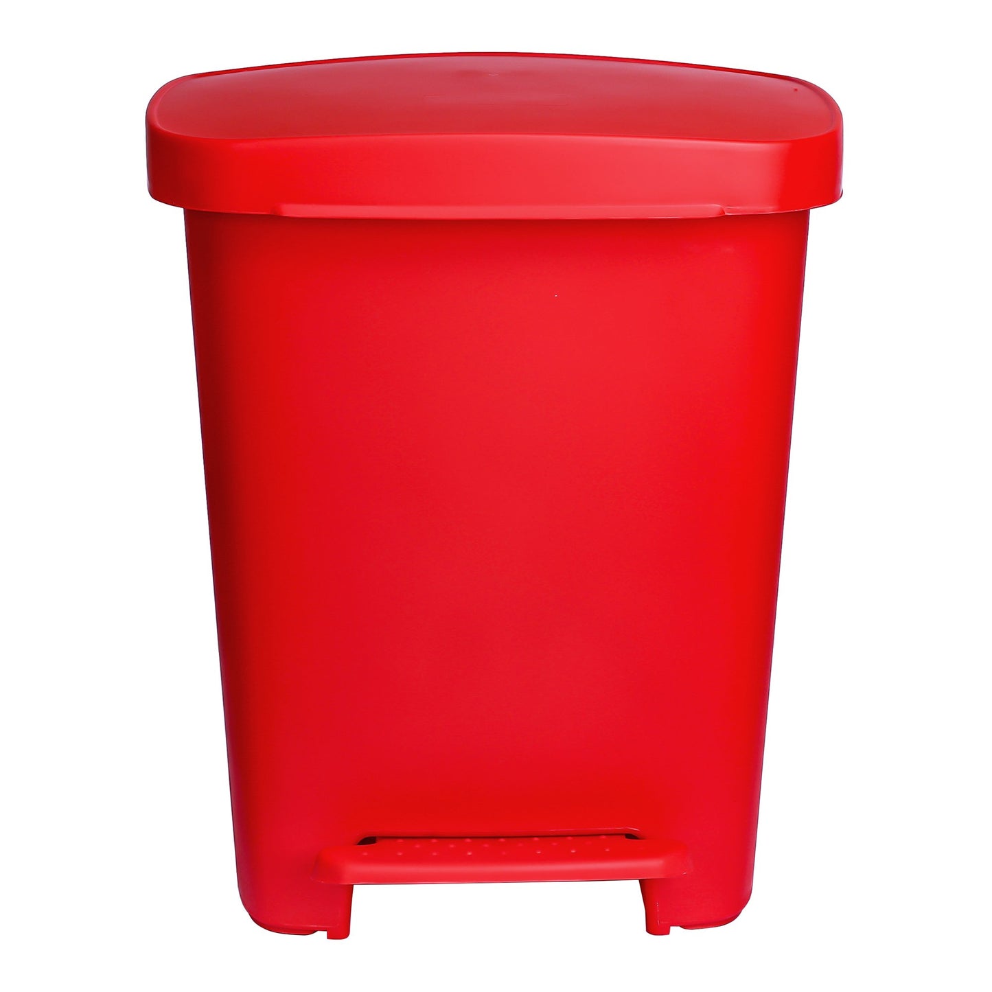 McKesson Trash Can 32 Quart / 8 gal. Red Plastic Rectangular (1223709_CS)
