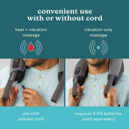 HoMedics® Pro Therapy Hand-Held Neck Massager with Heat HoMedics® Pro Therapy (1253812_EA)