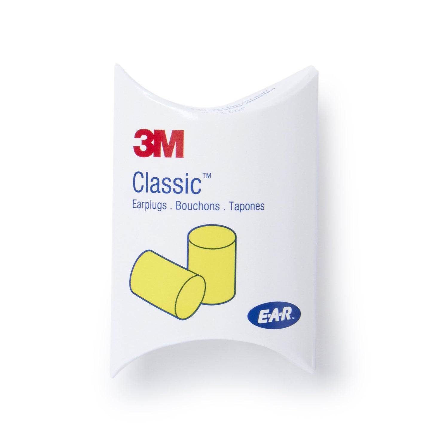 3M™ E-A-R™ Classic™ Ear Plugs Cordless One Size Fits Most Yellow (650987_CS)