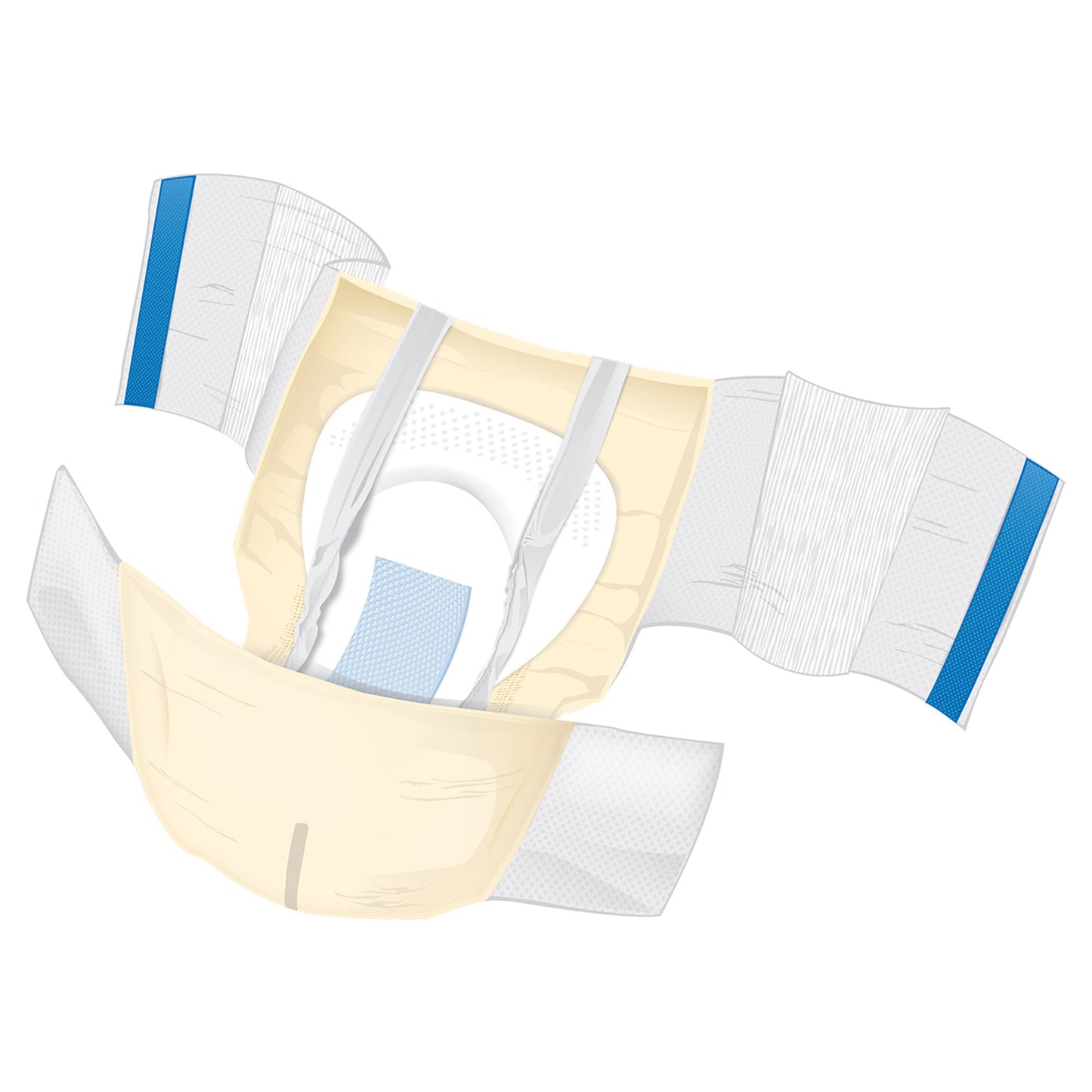 McKesson Ultra Plus Stretch Unisex Adult Incontinence Brief Large / X-Large Disposable Heavy Absorbency (884169_BG)