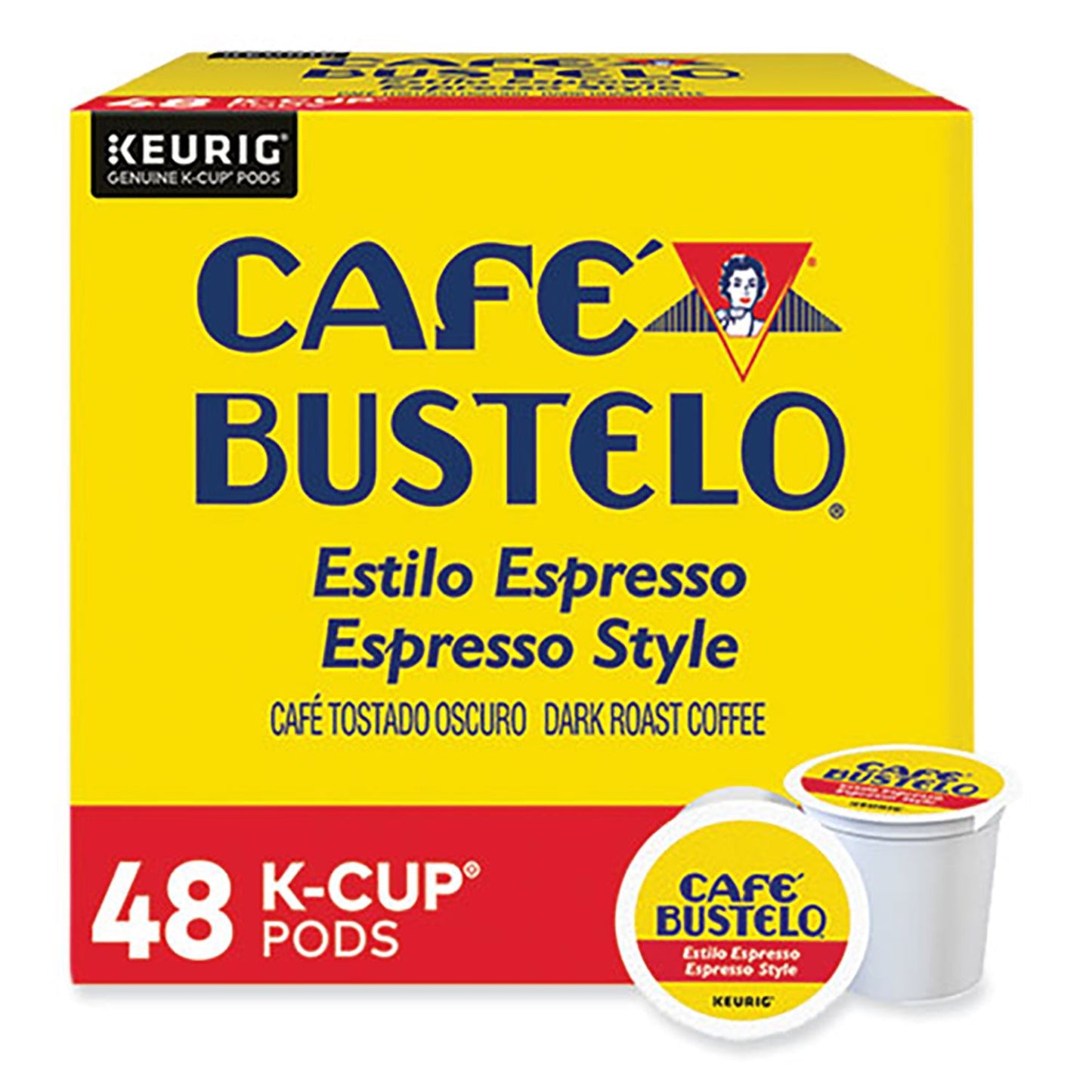 Cafe Bustelo Espresso Style K-Cups, 48/Box (GMT5000346117)