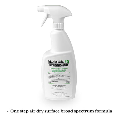 MadaCide-FD® Surface Disinfectant Cleaner Germicidal Trigger Spray Liquid 32 oz. Bottle Alcohol Scent NonSterile (388421_CS)