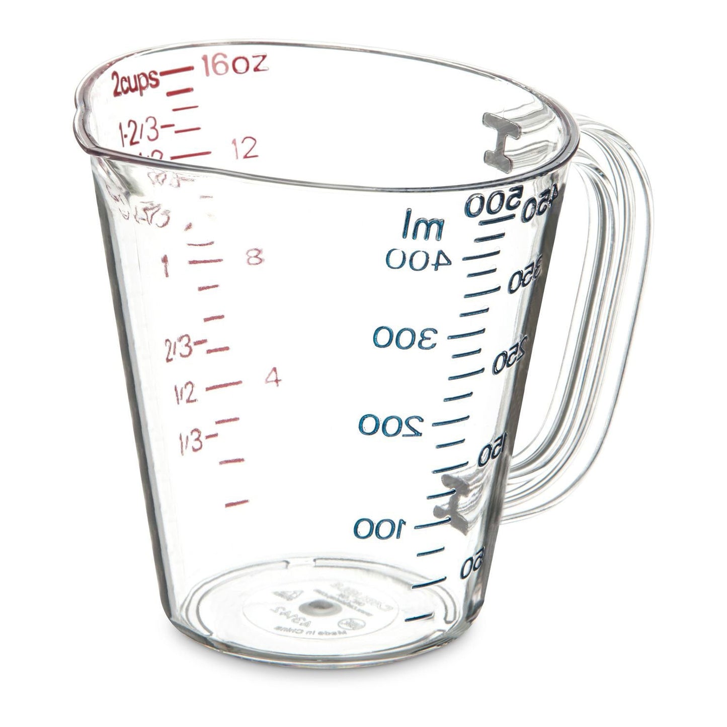 Carlisle Commercial Measuring Cup, 1 pt, Clear (CFS4314207)