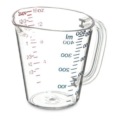 Carlisle Commercial Measuring Cup, 1 pt, Clear (CFS4314207)
