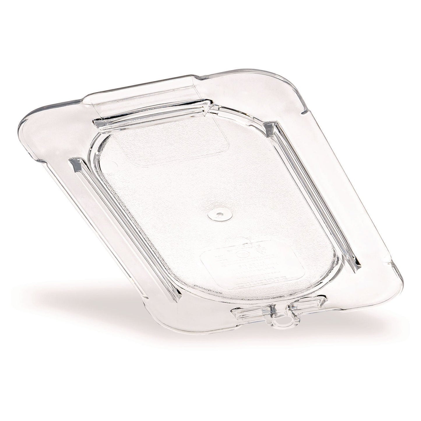 Carlisle StorPlus Polycarbonate Flat Universal Lid, 4.31 x 6.88 x 0.44, Clear, Plastic (CFS10336U07)