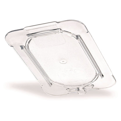 Carlisle StorPlus Polycarbonate Flat Universal Lid, 4.31 x 6.88 x 0.44, Clear, Plastic (CFS10336U07)