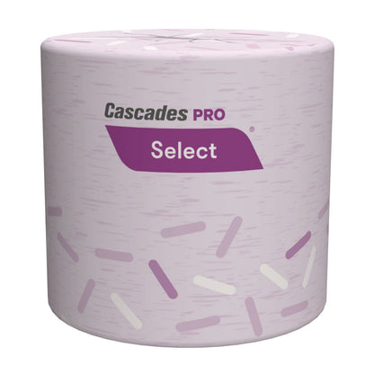 Cascades Select Standard Bath Tissue, 1-Ply, White, 1,000/Roll, 96 Rolls/Carton (CSDB152)