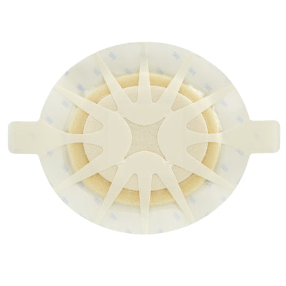 3M™ Tegaderm™ High Performance Foam Dressing 5-5/8 X 6-1/8 Inch With Border Film Backing Acrylic Adhesive Oval Sterile (479850_EA)