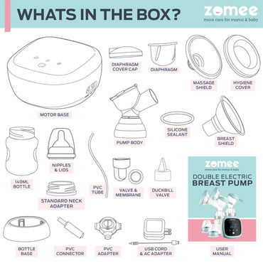 Zomee Z1 Double Electric Breast Pump Kit Zomee Z1 (1207188_EA)