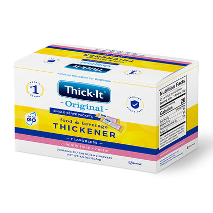 Thick-It® Original Food and Beverage Thickener 5 Gram Individual Packet Unflavored Powder IDDSI Level 2 Mildly Thick (1208996_EA)