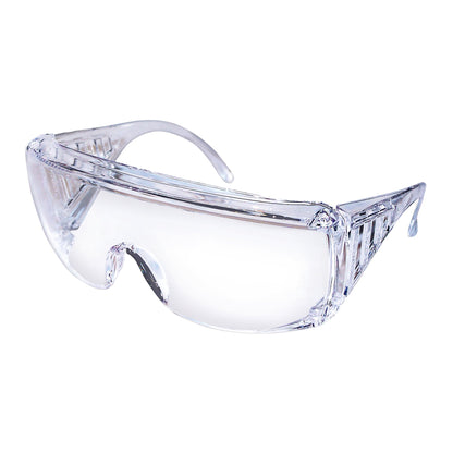 Yukon® Safety Glasses Wraparound Clear Tint Polycarbonate Lens Clear Frame Over Ear One Size Fits Most (1115062_CS)