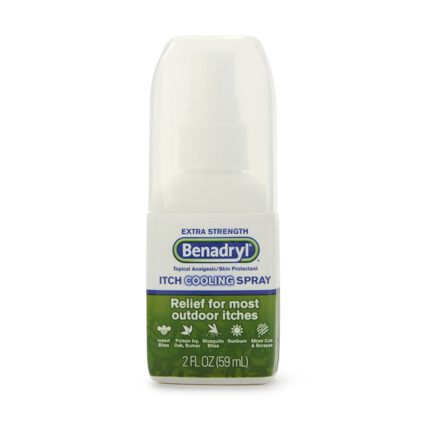 Benadryl® Itch Relief 2% - 0.1% Strength Spray 2 oz. Bottle (459547_EA)