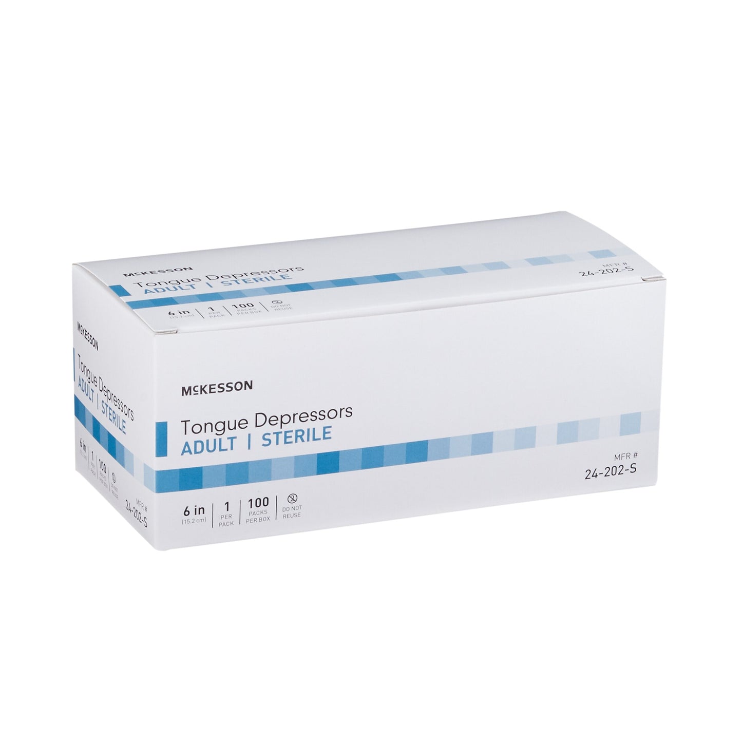 McKesson Tongue Depressor 6 Inch Length Wood Senior (508714_CS)