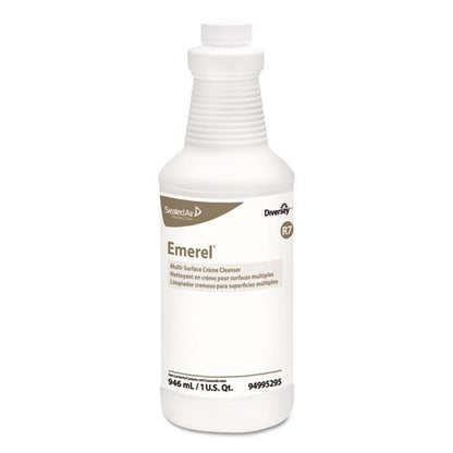 Diversey™ Emerel™ Surface Cleaner Acid Based Manual Squeeze Cream 32 oz. Bottle Fresh Scent NonSterile (987781_CS)