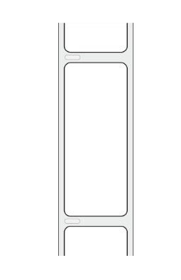 Shamrock Blank Label Thermal White Permanent 1-4/10 X 3-1/2 Inch (1242757_RL)