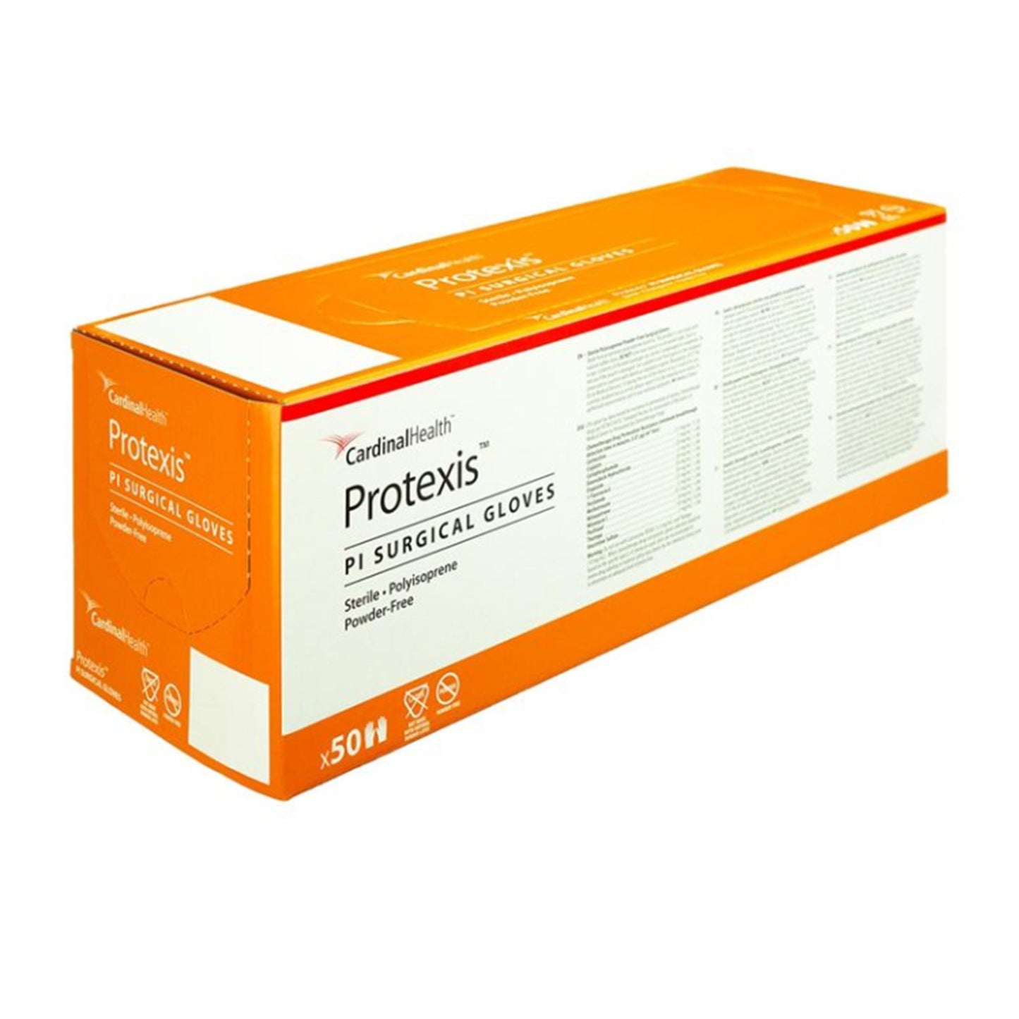 Protexis™ PI Surgical Glove Size 6.5 Sterile Polyisoprene Standard Cuff Length Smooth Ivory Chemo Tested (807727_CS)