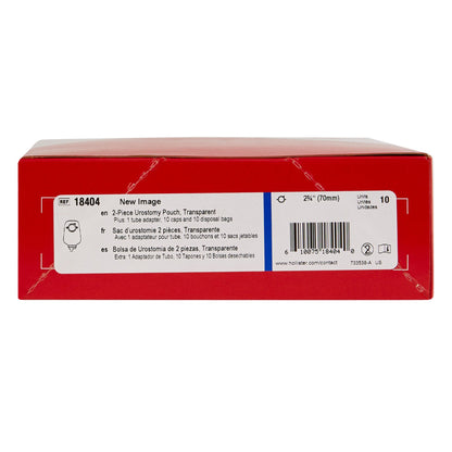 New Image™ Urostomy Pouch Two-Piece System 9 Inch Length, Maxi 2-3/4 Inch Stoma Drainable (400982_BX)