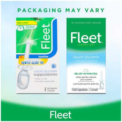Fleet® Laxative Suppository 7.5 mL 5.4 Gram Strength Glycerin (786875_BX)