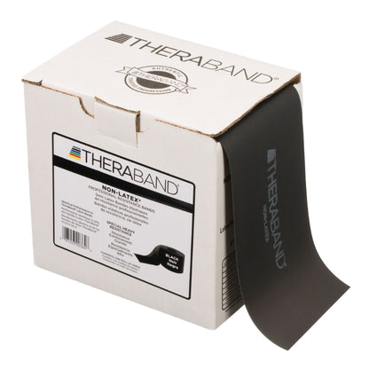 TheraBand® Exercise Resistance Band Black 6 Inch X 25 Yard X-Heavy Resistance (480034_EA)