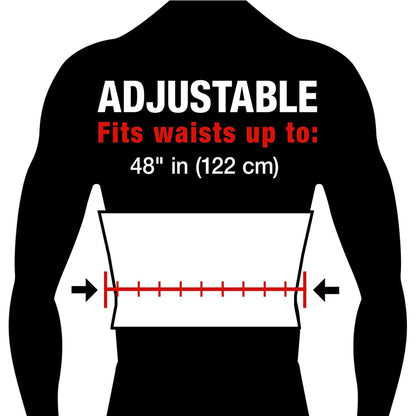 Ace™ Back Support One Size Fits Most Hook and Loop Closure Up to 48 Inch Waist Circumference Adult (1084238_EA)