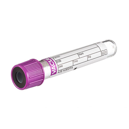 VACUETTE® Venous Blood Collection Tube K2 EDTA Additive 3 mL Pull Cap Polyethylene Terephthalate (PET) Tube (503810_CS)