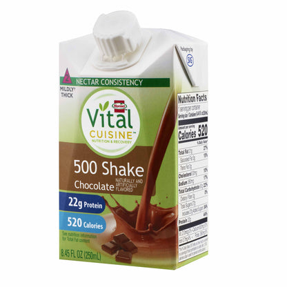 Hormel Vital Cuisine® 500 Shakes Oral Supplement Chocolate Flavor Liquid 8.45 oz. Carton (1083958_CS)
