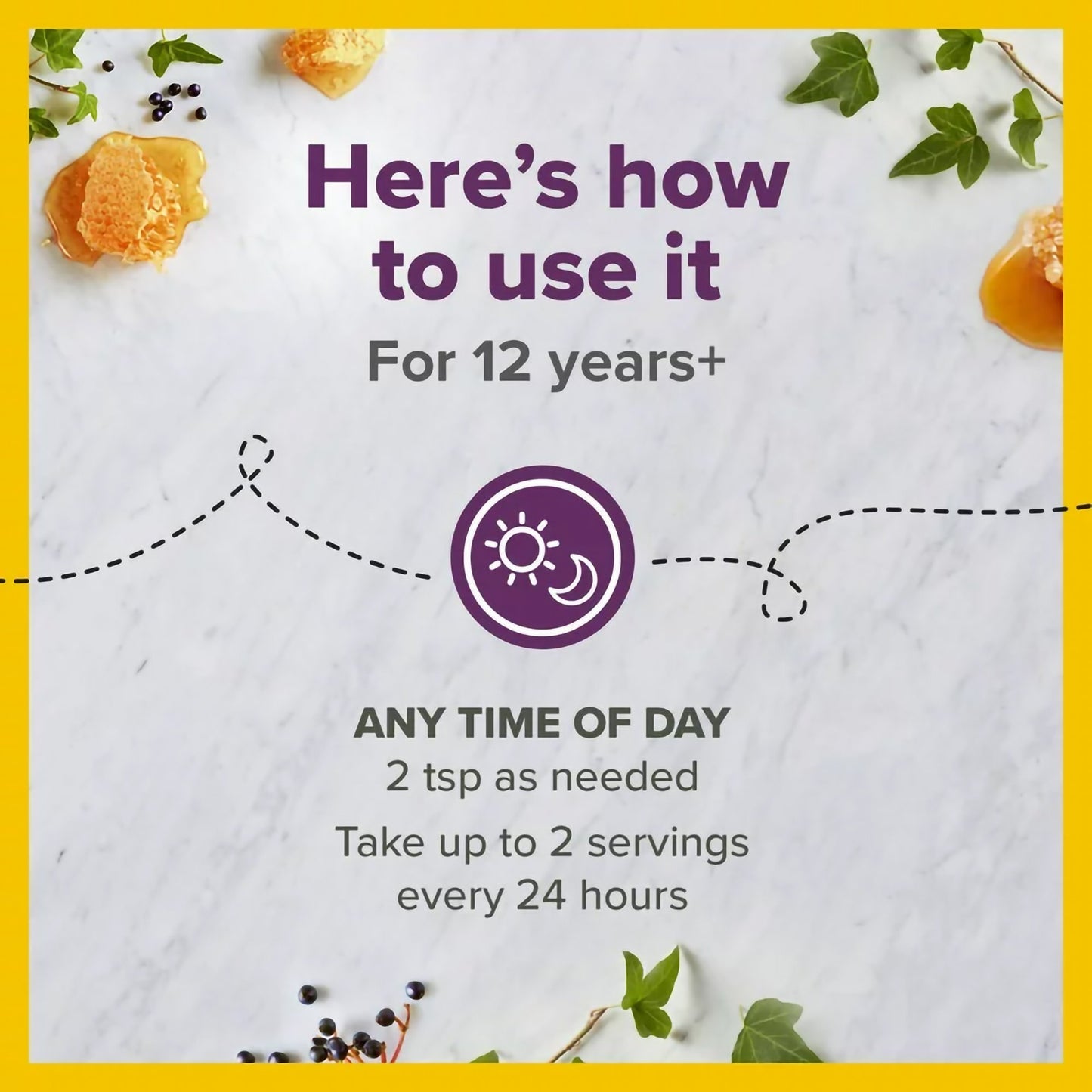 Zarbee's® Cough + Immune Cold and Cough Relief 11 g Strength Syrup 8 oz. (1228868_EA)