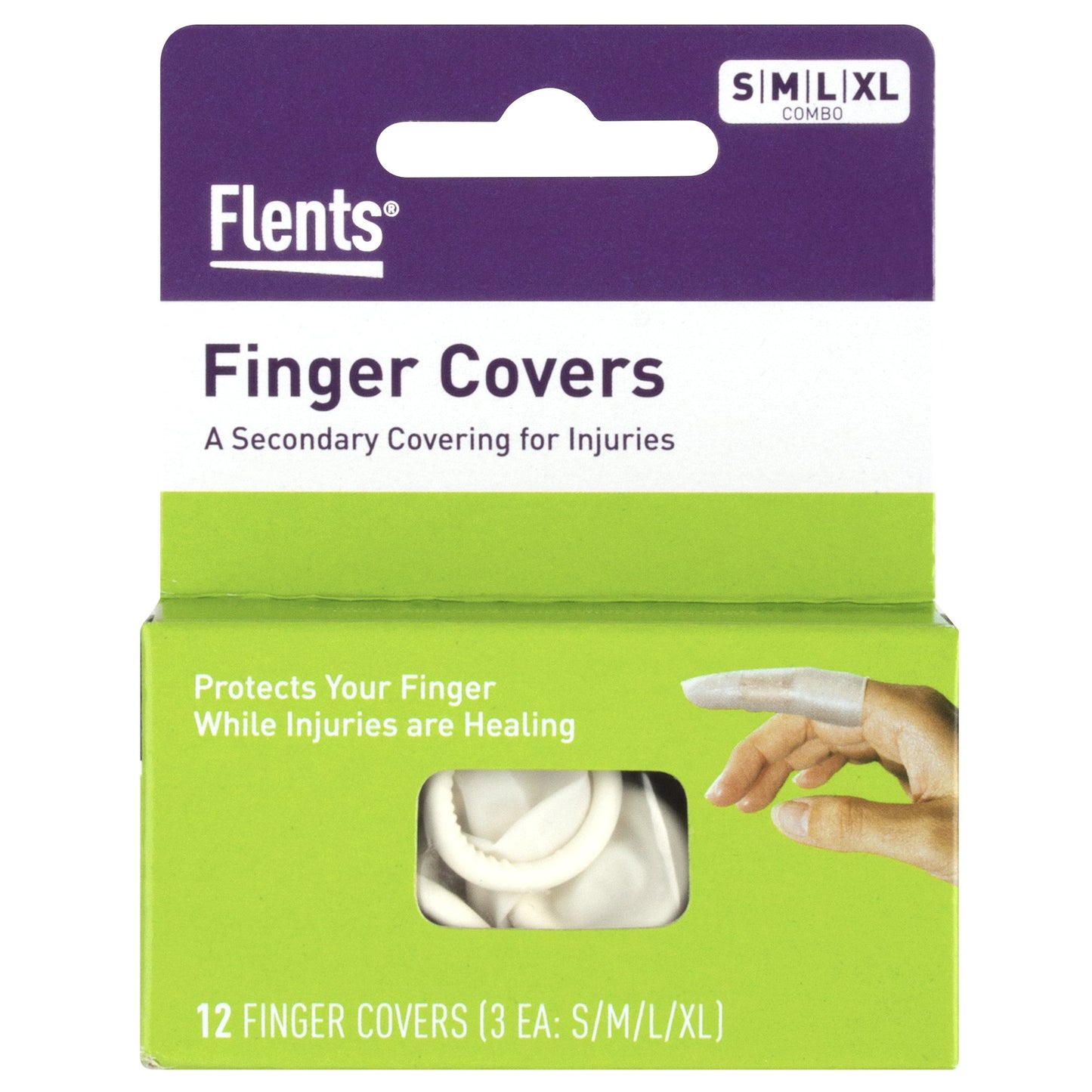 Flents™ Finger Cot Assorted Sizes Powder Free Latex NonSterile (1181893_PK)