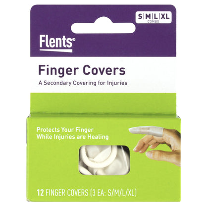 Flents™ Finger Cot Assorted Sizes Powder Free Latex NonSterile (1181893_PK)