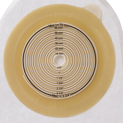Assura® Ostomy Pouch One-Piece System 11-1/4 Inch Length Trim To Fit 15 to 43 mm Stoma Drainable (699117_BX)