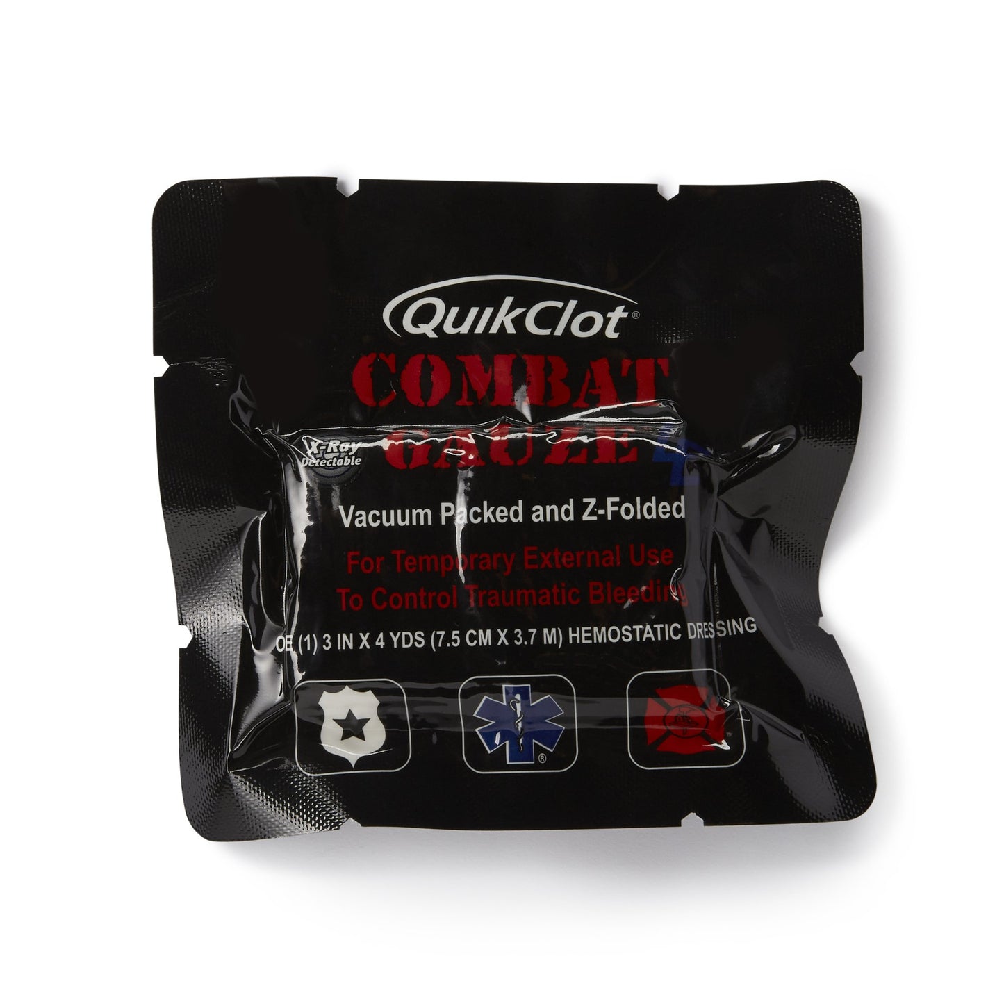 QuikClot Combat Gauze® LE Hemostatic Dressing 3 Inch X 4 Yard 1 per Pack Sterile (812748_EA)