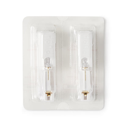 System 75™ Ear Piercing Stud 24K Gold Plated Stainless Steel Crystal April Birthstone Daisy Mount (950779_EA)